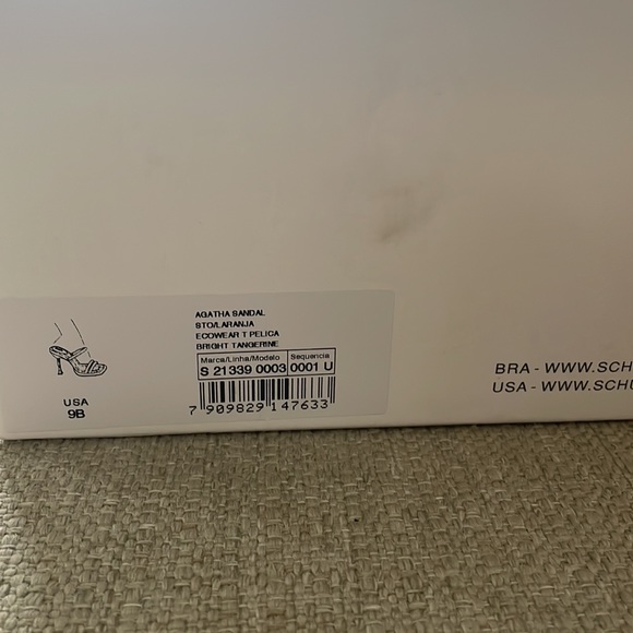 Schutz Agatha Sandal - Orange - Picture 11 of 15